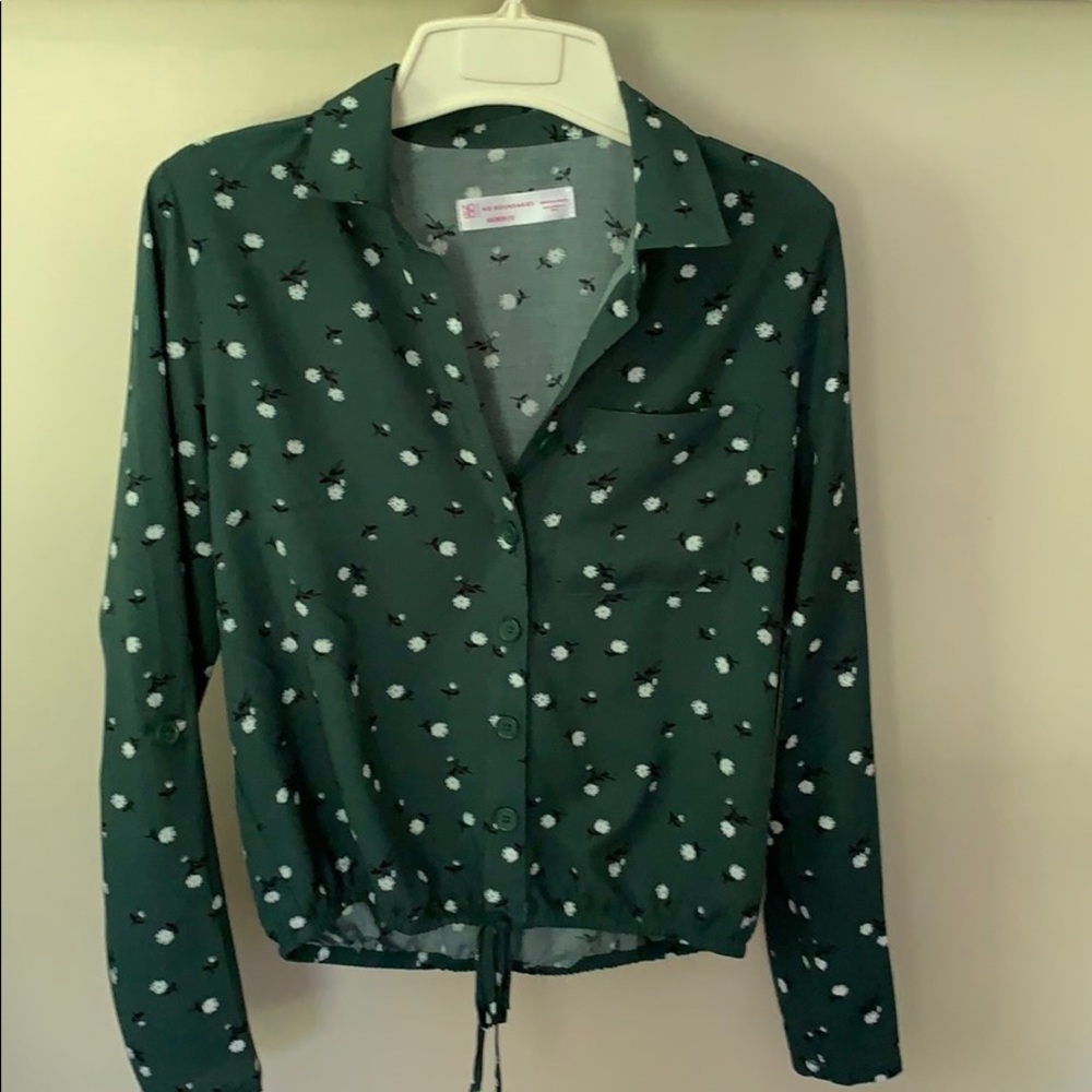 Flowered blouse NWT